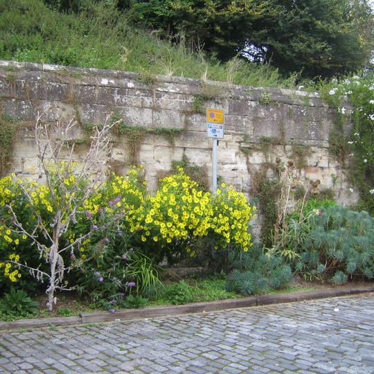 Portion Of Boundary Wall To Warwick Castle Abutting Mill Street