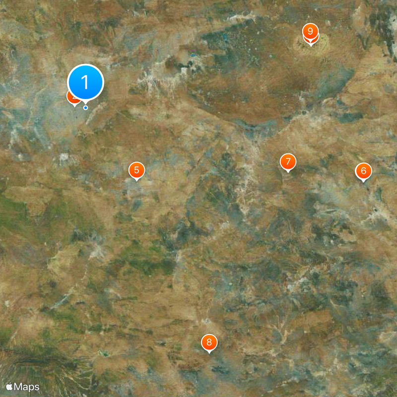 Geography of Mongolia Map