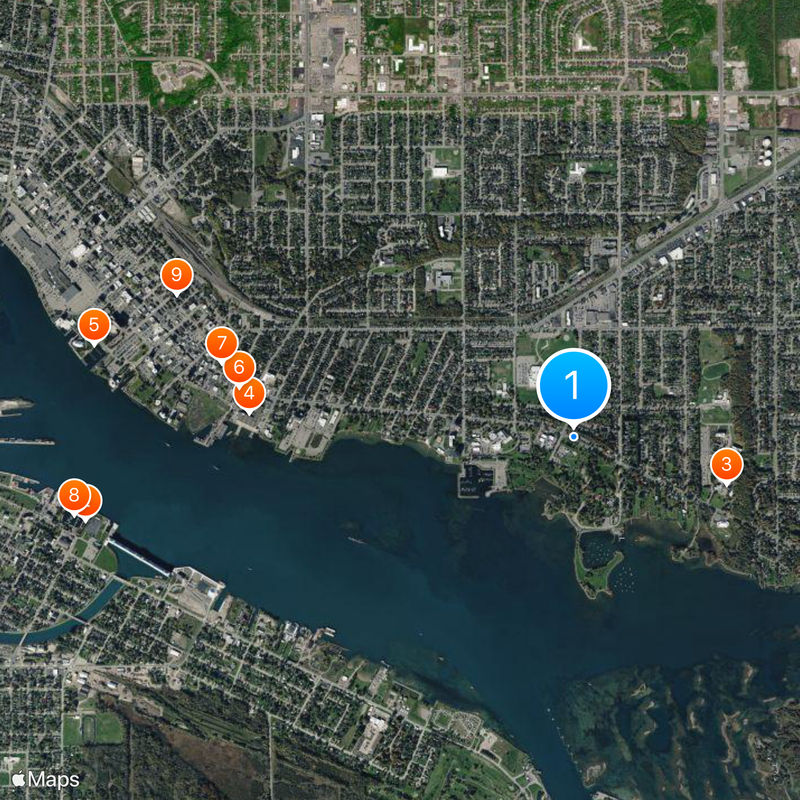 Algoma University Map