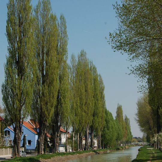 Wiener Neustädter Kanal in Wiener Neustadt