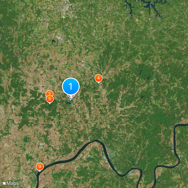 Holiday World & Splashin' Safari Kaart