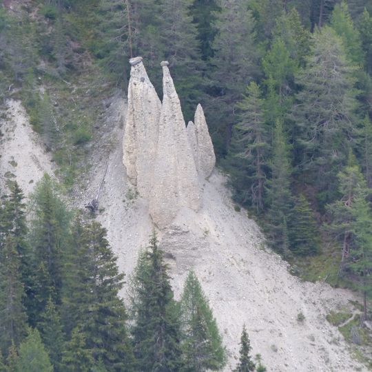 Erdpyramiden von Prà San Peder