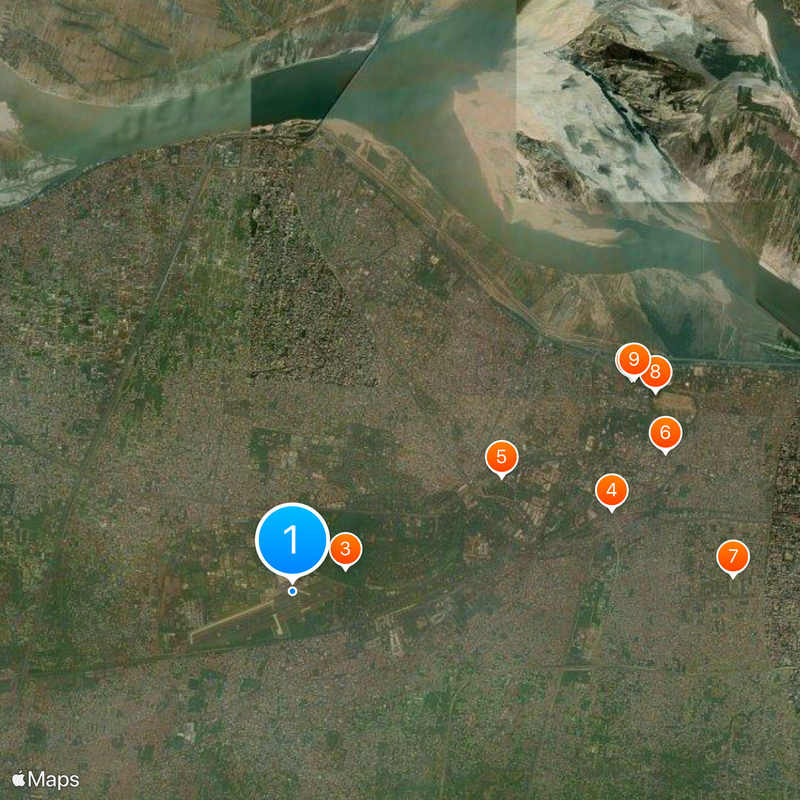 Jayprakash Narayan International Airport Map