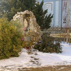 Pomník padlým v Bílé Lhotě na hřbitově