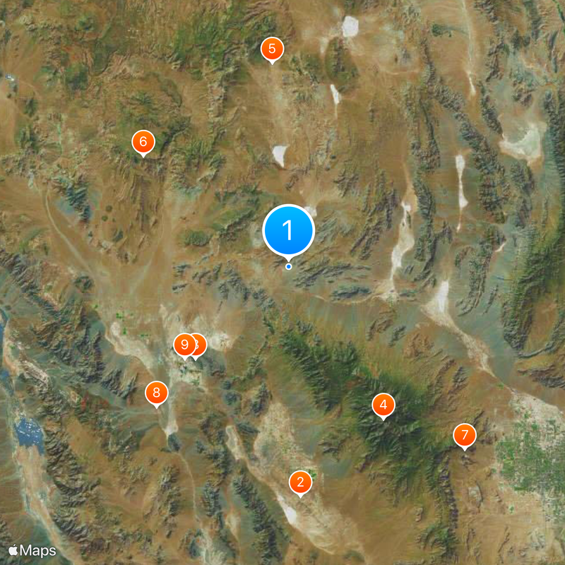 Mercury Map