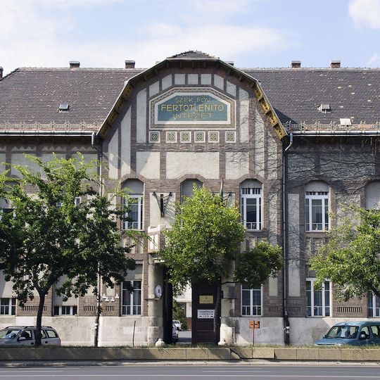 Headquarters of the National Public Health Center in Budapest