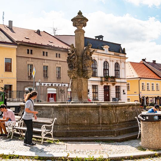 Fountain in Vamberk