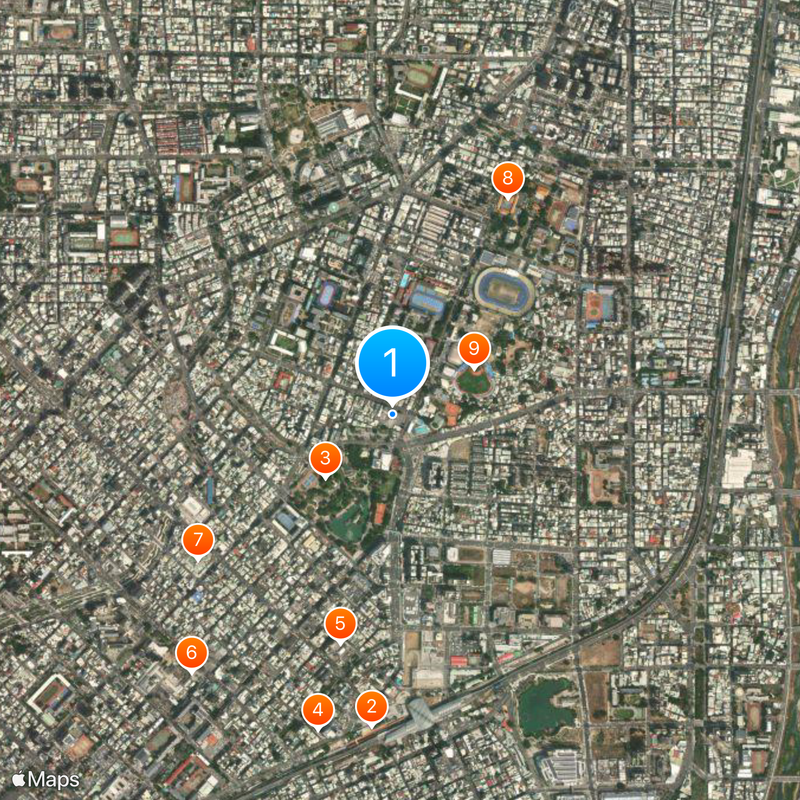 Yizhong Street Map