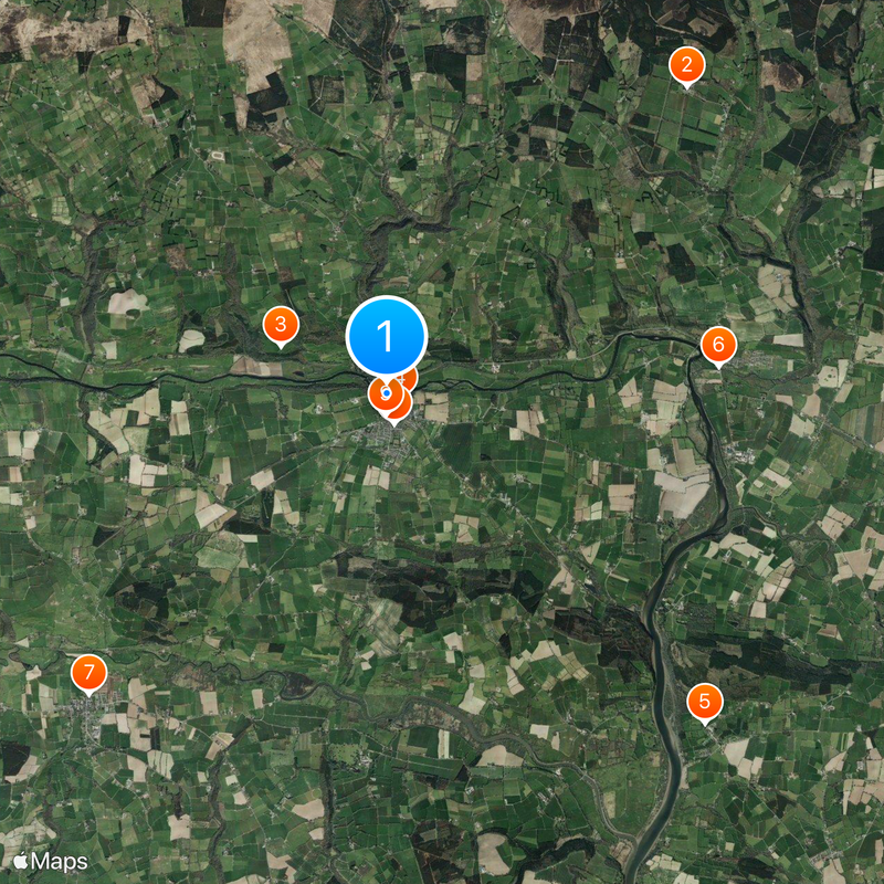 Château de Lismore Carte