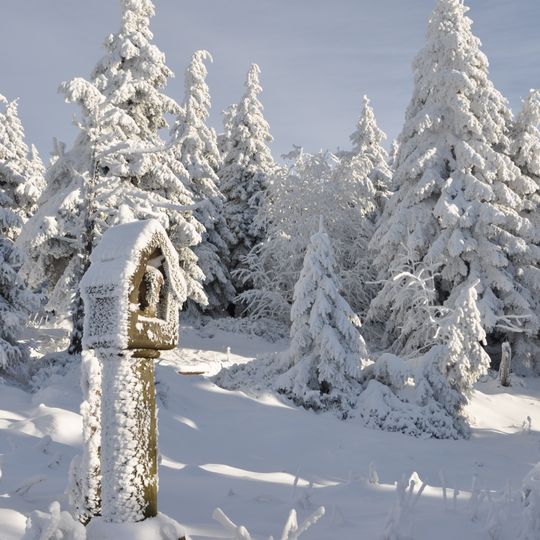 Boží muka na Černé hoře v Krkonoších