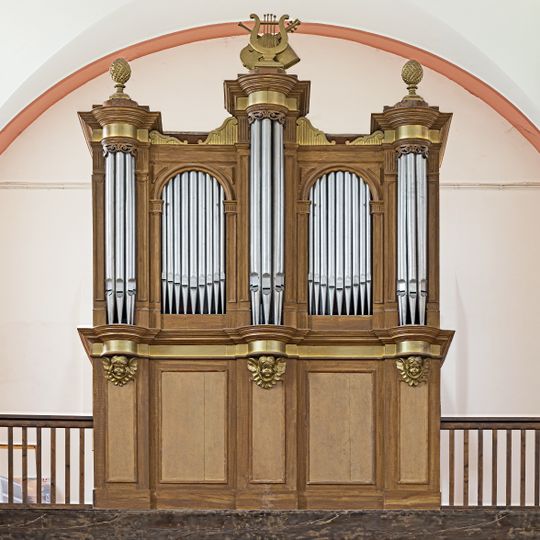 Orgue de tribune de l'église Saint-Caprais à Toulouse