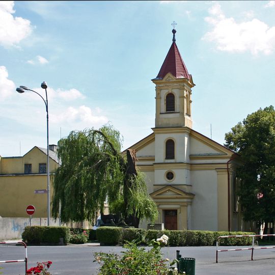 Church of the Sacred Heart in Lom