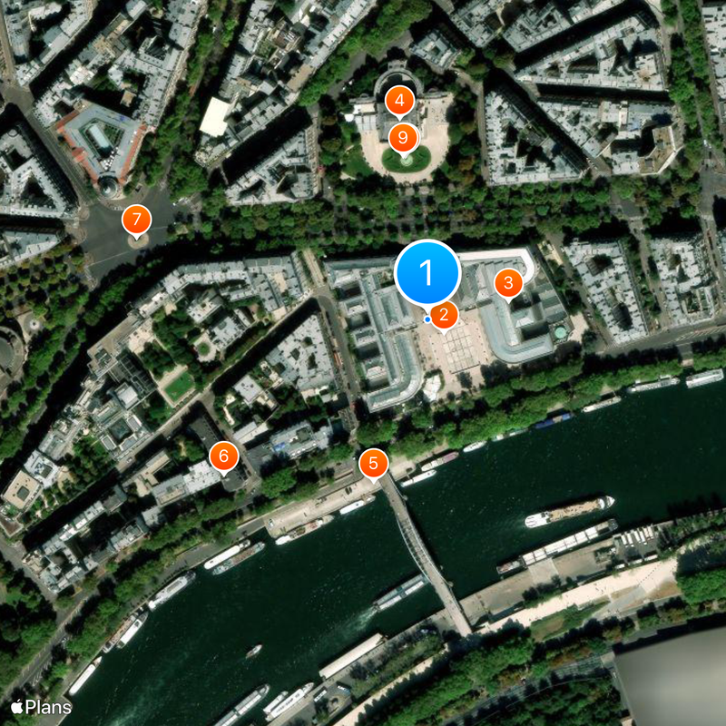 La légende de la terre Map