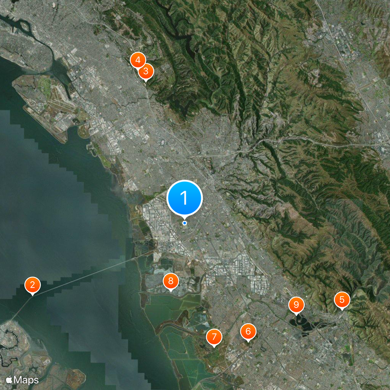 Chabot College Map