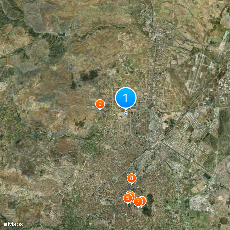 Konya Büyükşehir Stadium Map