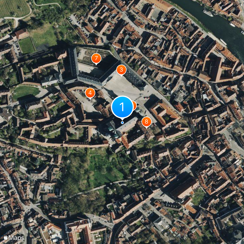 Catedral de Bamberg Mapa