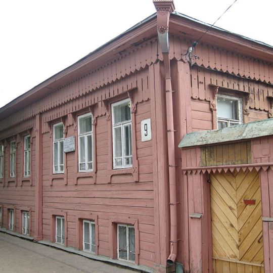 Дом художника, академика живописи Ивана Семеновича Куликова, в котором он жил с 1882 г. и умер в 1941 г.