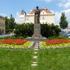 Statue of Karel Havlíček Borovský in Prostějov