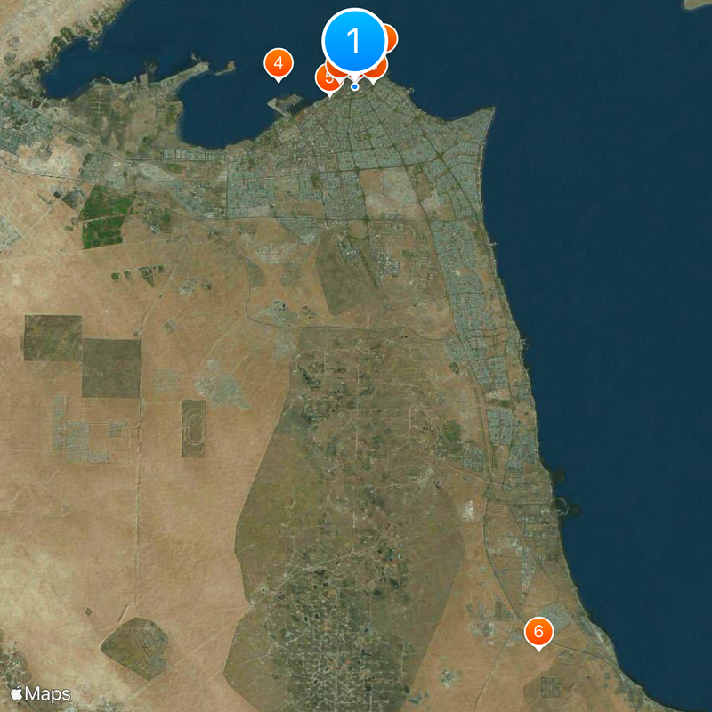 Capital Governorate Map