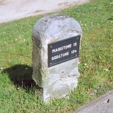 Milestone, Seal Road, by No 206, 40m W of jct with Filmer Lane