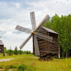 Мельница ветряная – столбовка на ряже (Малые Корелы)