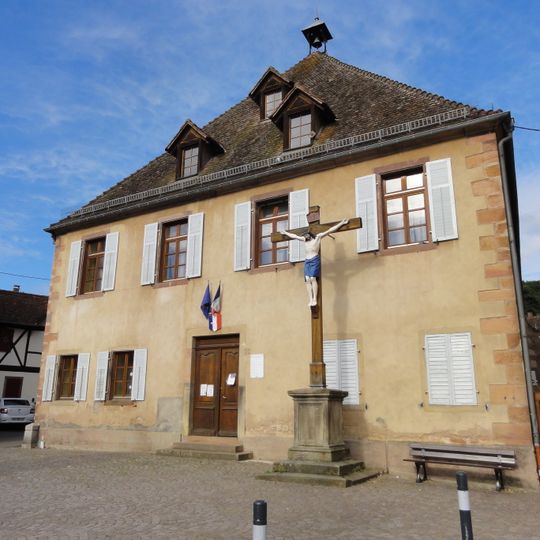 Ancienne église St-Fabien, puis école, Andlau