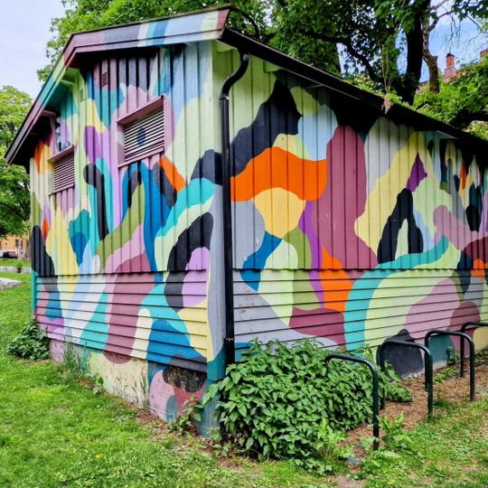 Muurschildering, kunstwerk