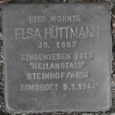 Stolperstein à la mémoire d’Elsa Hüttmann