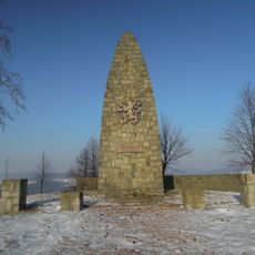 World War II memorial in Helštýn