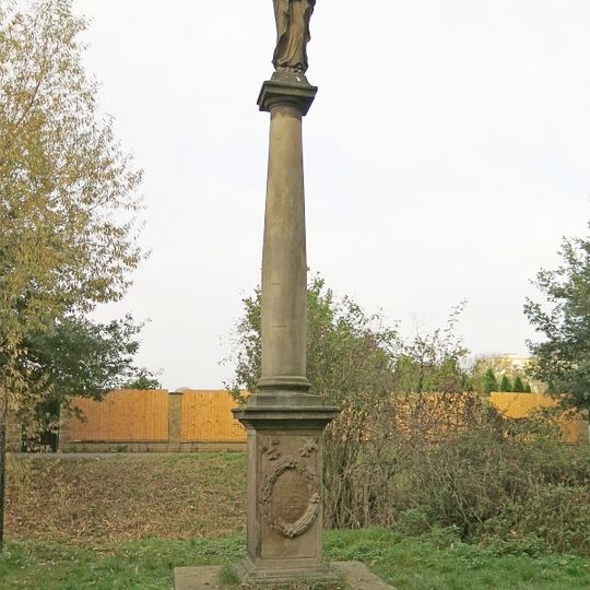 Sloup Panny Marie Bolestné u Černého potoka v Rakovníku