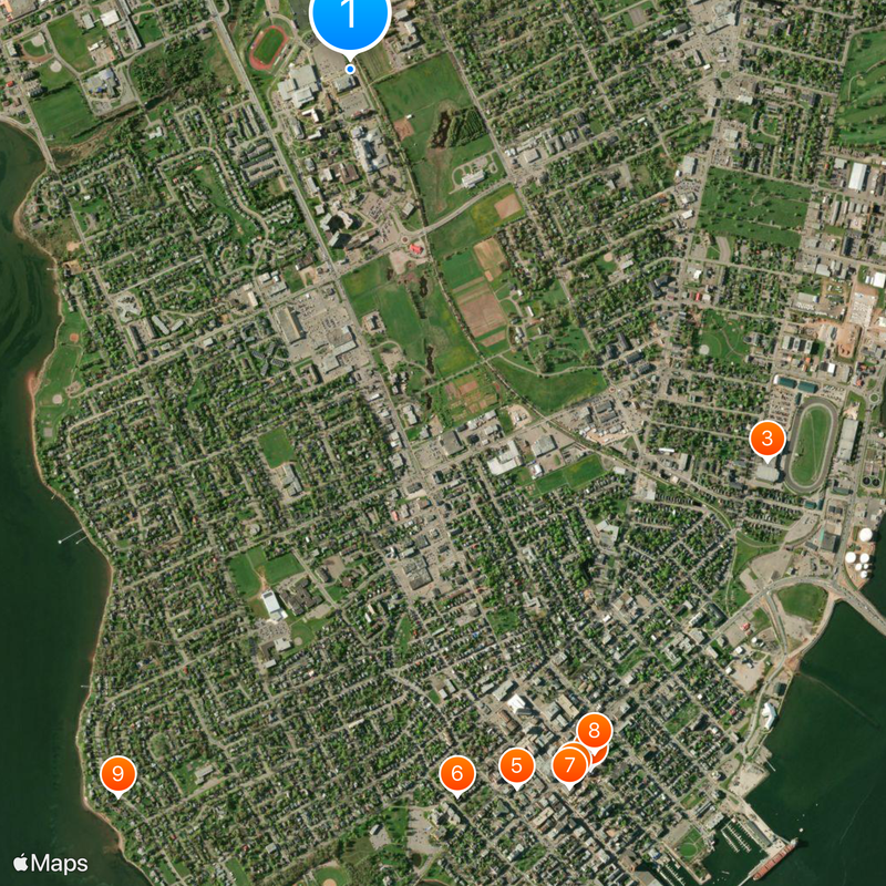University of Prince Edward Island Map