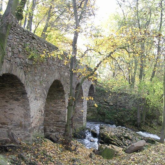 Stone bridge near Toušice