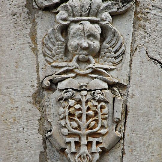 Escut del Santuari de Santa Maria de Paretdelgada