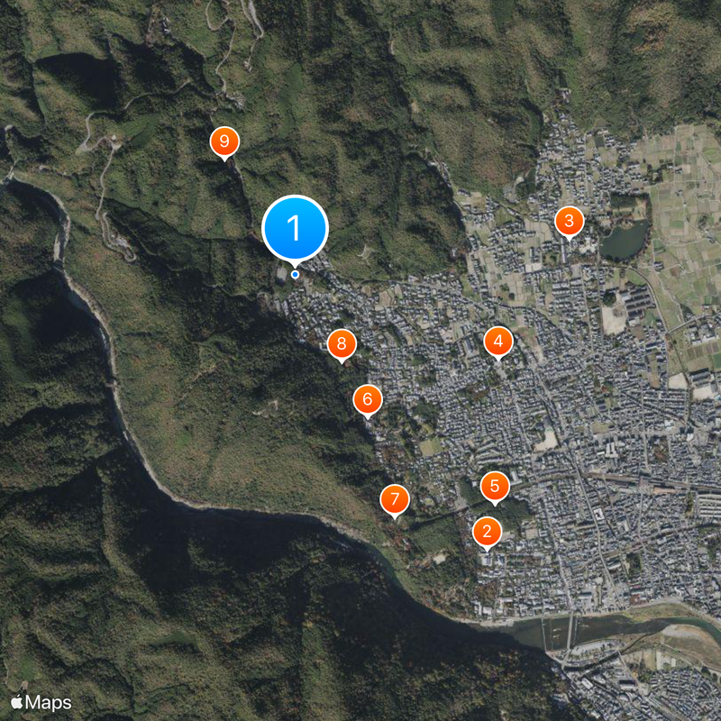 Adashino Nenbutsu-ji Mapa