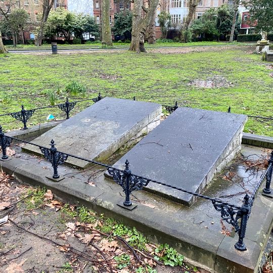 Tomb Of John Flaxman And Family In St Pancras Old Church Gardens