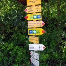 Rozcestník Příčky - rozc.