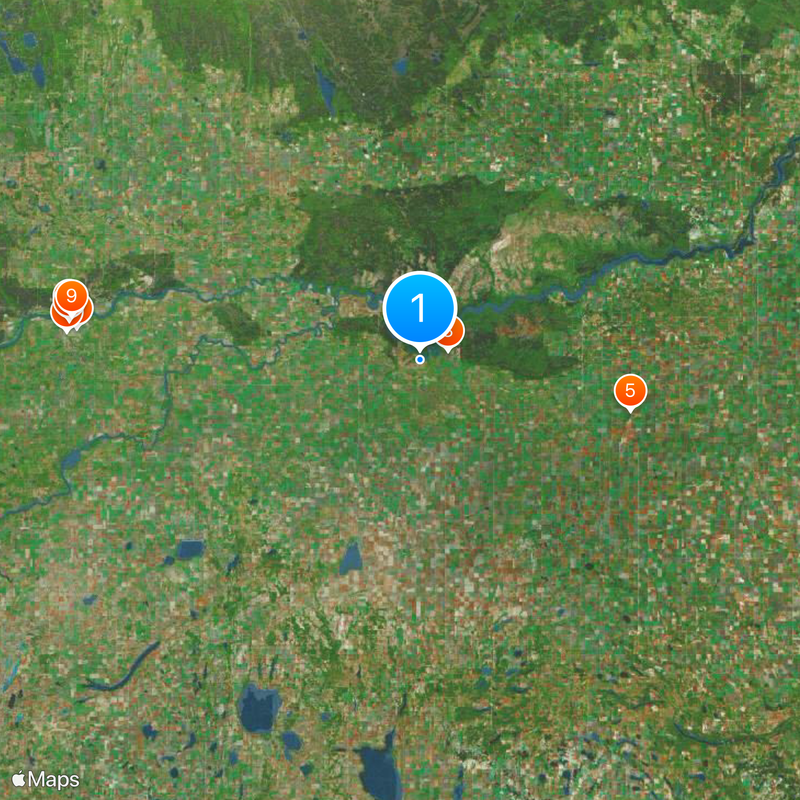 James Smith Cree Nation Mapa