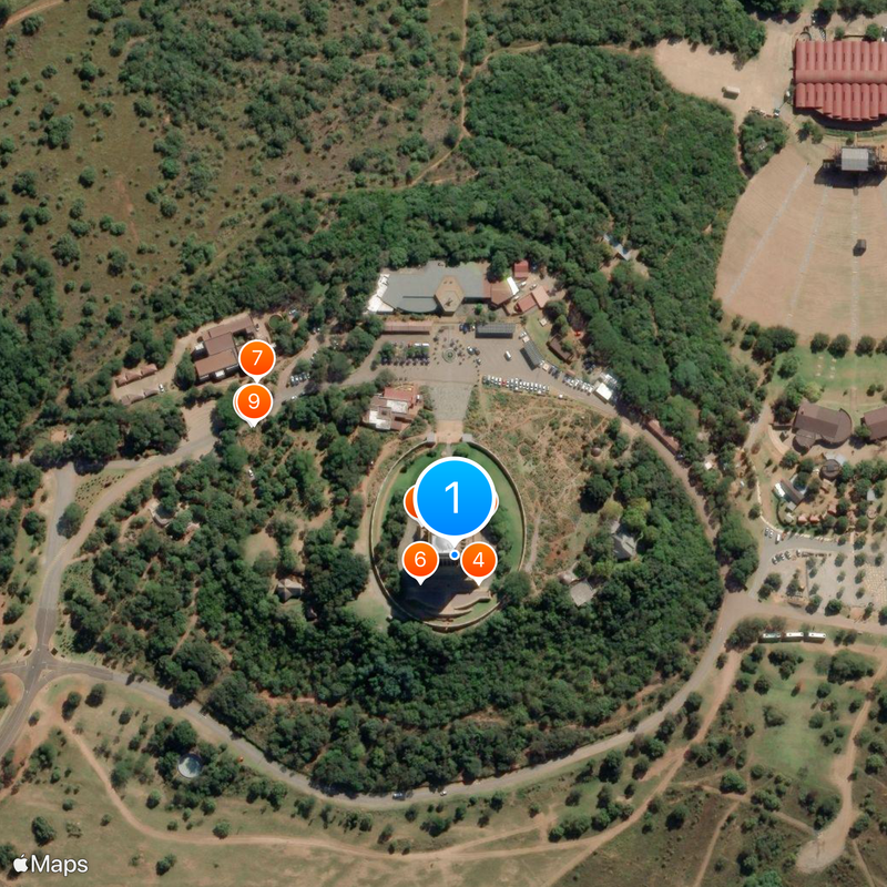 Monumento al voortrekker Mapa