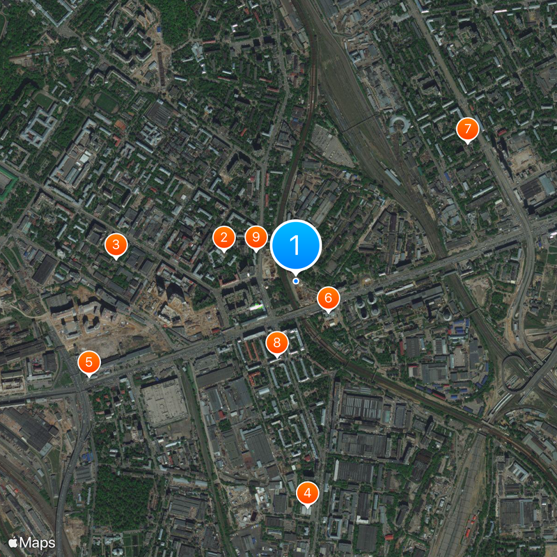 Aviamotornaya Map