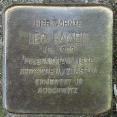 Stolperstein dedicated to Leo Lambig