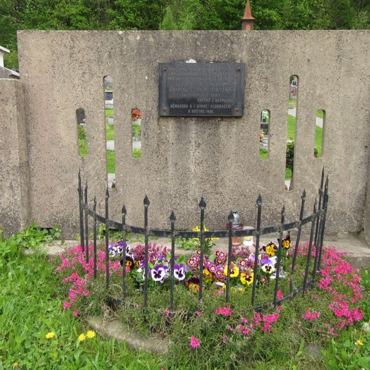 Pamětní deska na okraji Verměřovic