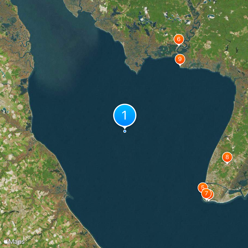 Delaware Bay Map