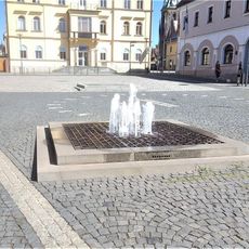 Kašna na Horním náměstí v Hrádku nad Nisou