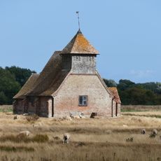 Church of St Thomas A Becket and mounting block attached