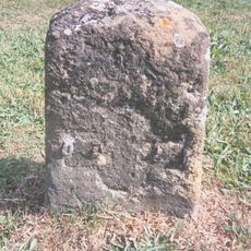 Milestone, just S of village of Hambridge
