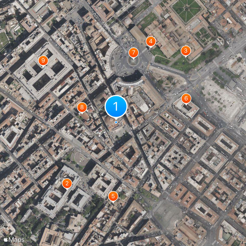 Teatro dell'Opera di Roma Map