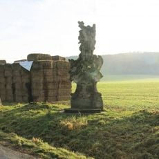 Socha svatého Floriána u silnice z Žireče do Stanovic