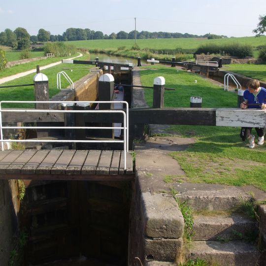 Canal Lock number 49 at SJ 8160 5622