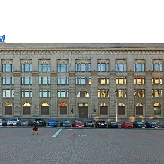 Central Telegraph building in Minsk