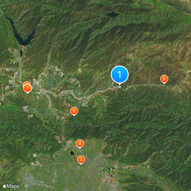 Santa Clara River Map